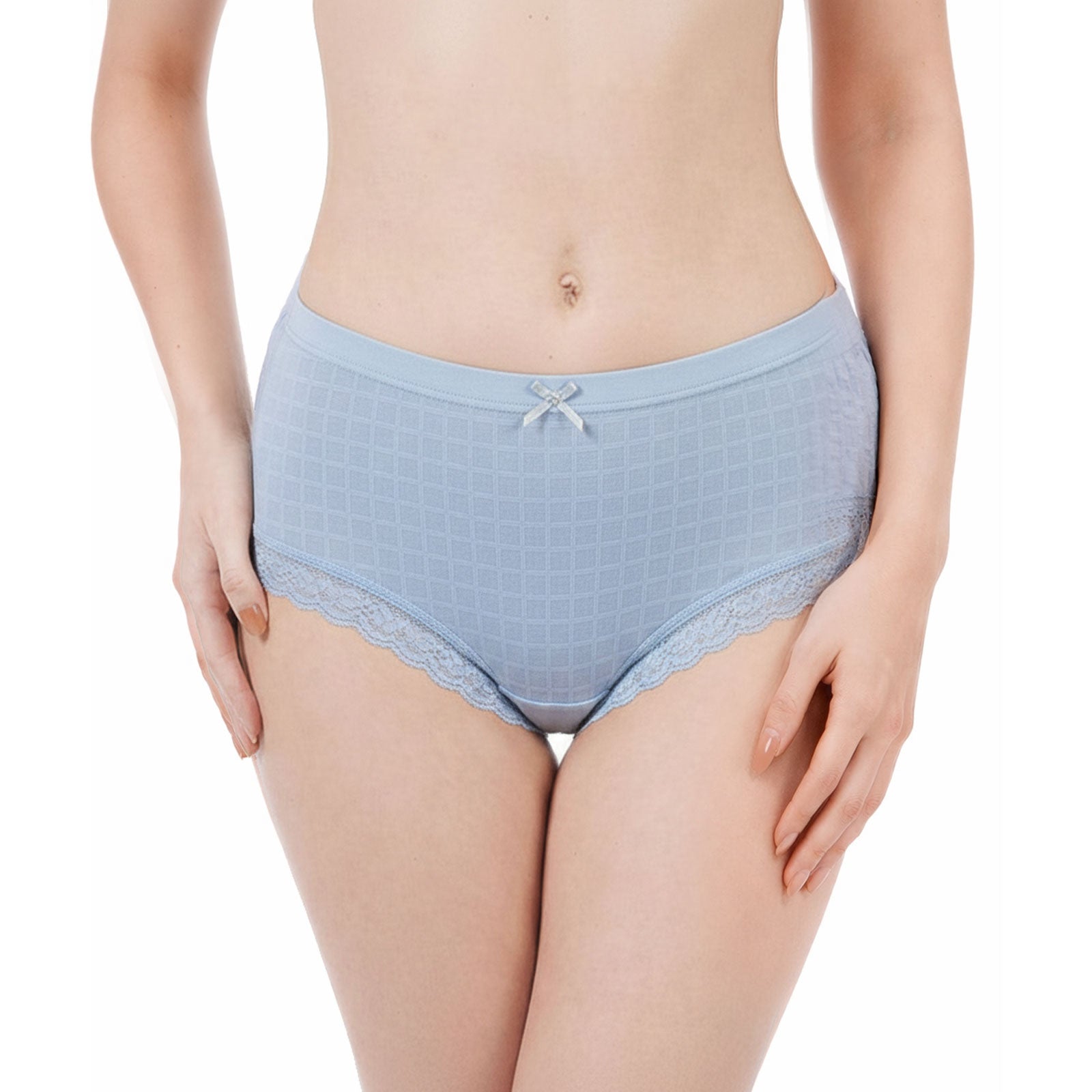 Women’s Cotton Briefs with Lace Trim – Soft, Breathable Everyday Underwear